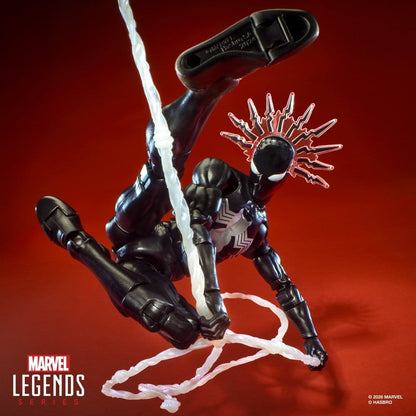 SYMBIOTE SPIDER-MAN MARVEL LEGENDS MAXIMUM SERIES FIGURA 15 CM HASBRO