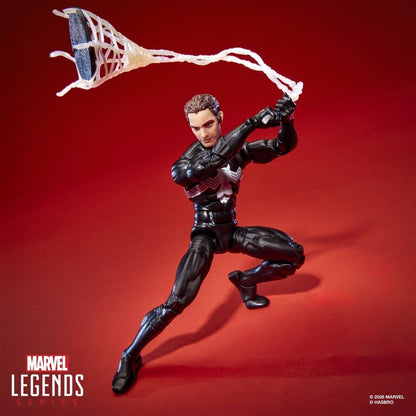 SYMBIOTE SPIDER-MAN MARVEL LEGENDS MAXIMUM SERIES FIGURA 15 CM HASBRO
