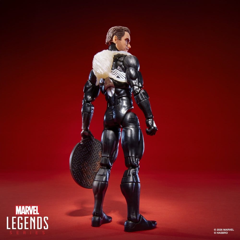SYMBIOTE SPIDER-MAN MARVEL LEGENDS MAXIMUM SERIES FIGURA 15 CM HASBRO