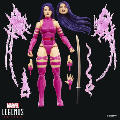 WOLVERINE & PSYLOCKE MARVEL LEGENDS MARVEL GAMES PACK 2 FIGURAS 15 CM HASBRO