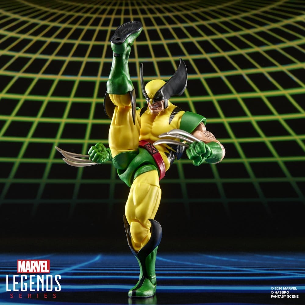 WOLVERINE & PSYLOCKE MARVEL LEGENDS MARVEL GAMES PACK 2 FIGURAS 15 CM HASBRO