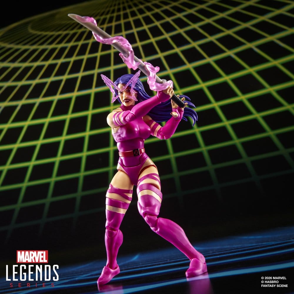 WOLVERINE & PSYLOCKE MARVEL LEGENDS MARVEL GAMES PACK 2 FIGURAS 15 CM HASBRO