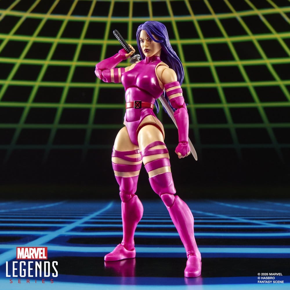 WOLVERINE & PSYLOCKE MARVEL LEGENDS MARVEL GAMES PACK 2 FIGURAS 15 CM HASBRO