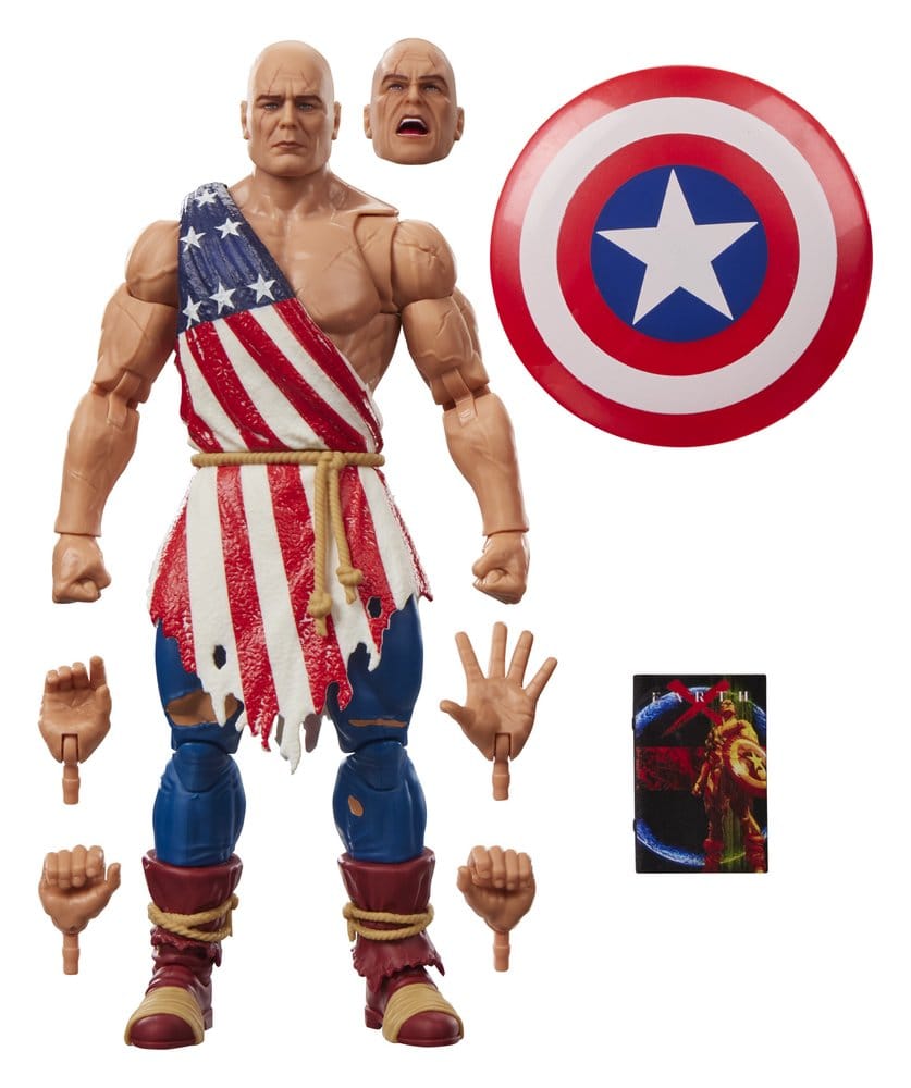 CAPTAIN AMERICA EARTH X MARVEL LEGENDS FIGURA 15 CM HASBRO