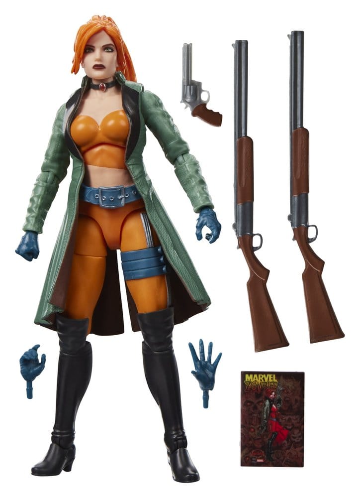 ELSA BLOODSTONE MARVEL ZOMBIES MARVEL LEGENDS FIGURA 15 CM HASBRO
