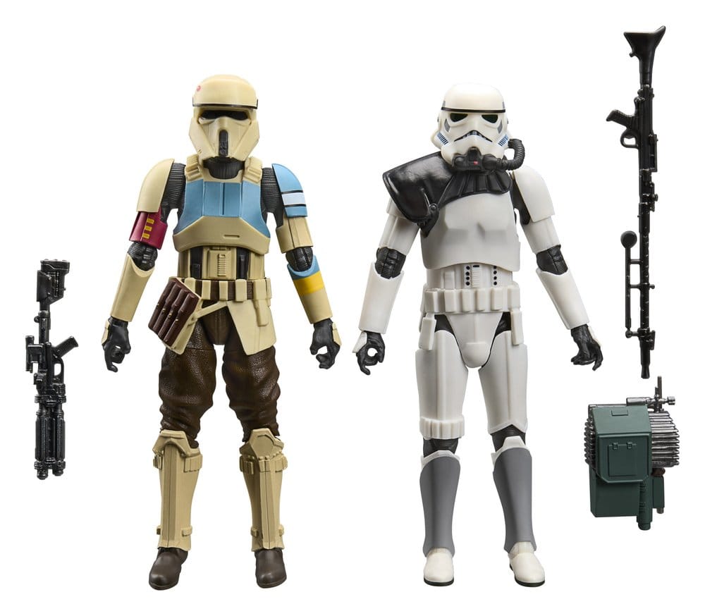 SCARIF STORMTROOPER Y MAGMA STORMTROOPER STAR WARS BATTLEFRONT THE BLACK SERIES PACK 2 FIGURAS 15 CM – HASBRO