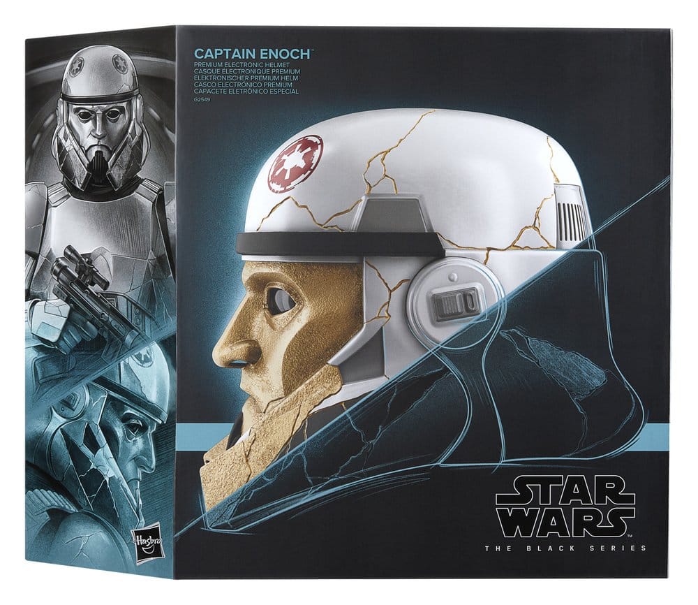 CAPTAIN ENOCH STAR WARS AHSOKA BLACK SERIES CASCO ELECTRÓNICO RÉPLICA 1/1 HASBRO