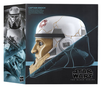 CAPTAIN ENOCH STAR WARS AHSOKA BLACK SERIES CASCO ELECTRÓNICO RÉPLICA 1/1 HASBRO