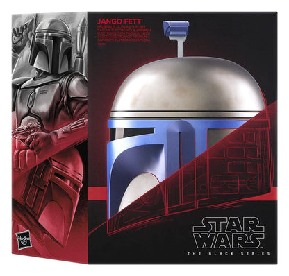 JANGO FETT STAR WARS EPISODIO II BLACK SERIES CASCO ELECTRÓNICO RÉPLICA 1/1 HASBRO