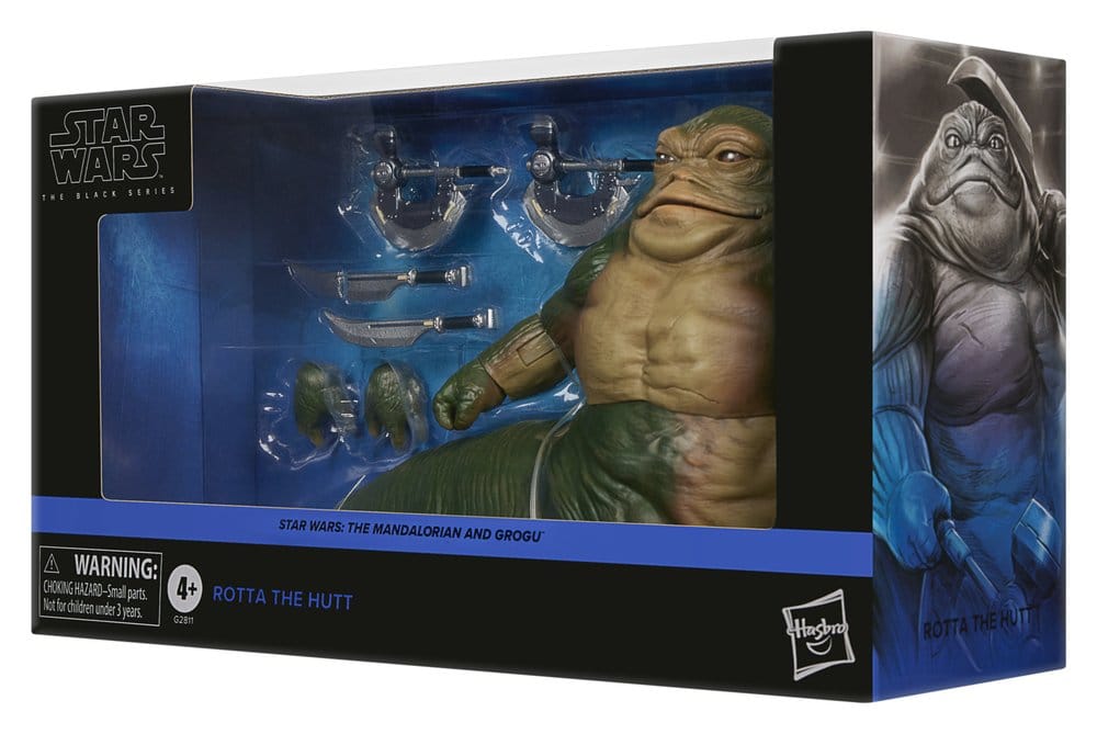 ROTTA THE HUTT STAR WARS THE MANDALORIAN AND GROGU BLACK SERIES 17 CM HASBRO