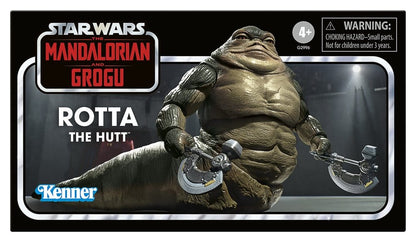 ROTTA THE HUTT STAR WARS THE MANDALORIAN AND GROGU VINTAGE COLLECTION 10 CM HASBRO