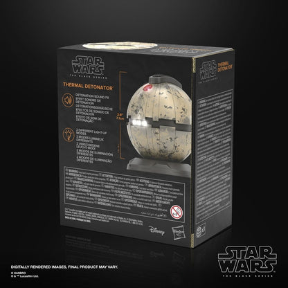 DETONADOR TÉRMICO STAR WARS EPISODIO VI BLACK SERIES RÉPLICA 1/1 ELECTRÓNICA HASBRO