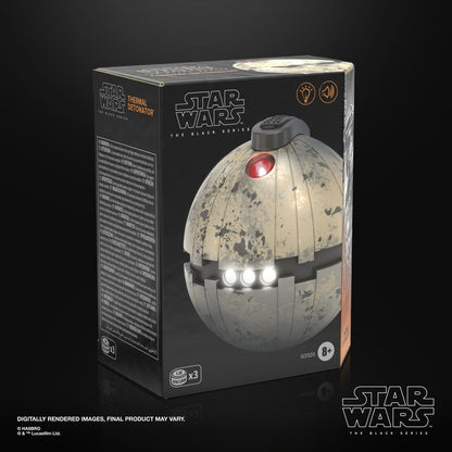 DETONADOR TÉRMICO STAR WARS EPISODIO VI BLACK SERIES RÉPLICA 1/1 ELECTRÓNICA HASBRO