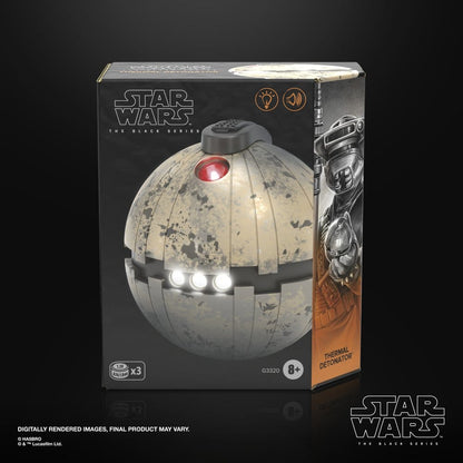 DETONADOR TÉRMICO STAR WARS EPISODIO VI BLACK SERIES RÉPLICA 1/1 ELECTRÓNICA HASBRO