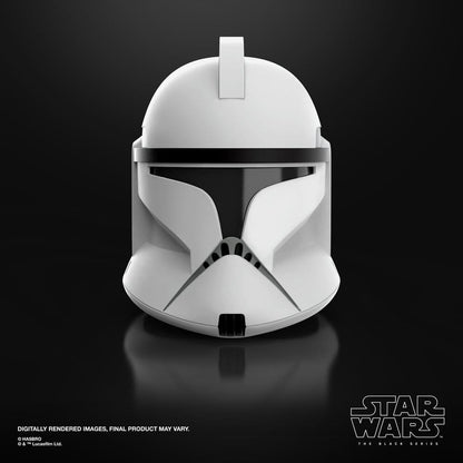 CLONE TROOPER FASE I STAR WARS BLACK SERIES CASCO ELECTRÓNICO RÉPLICA 1/1 HASBRO