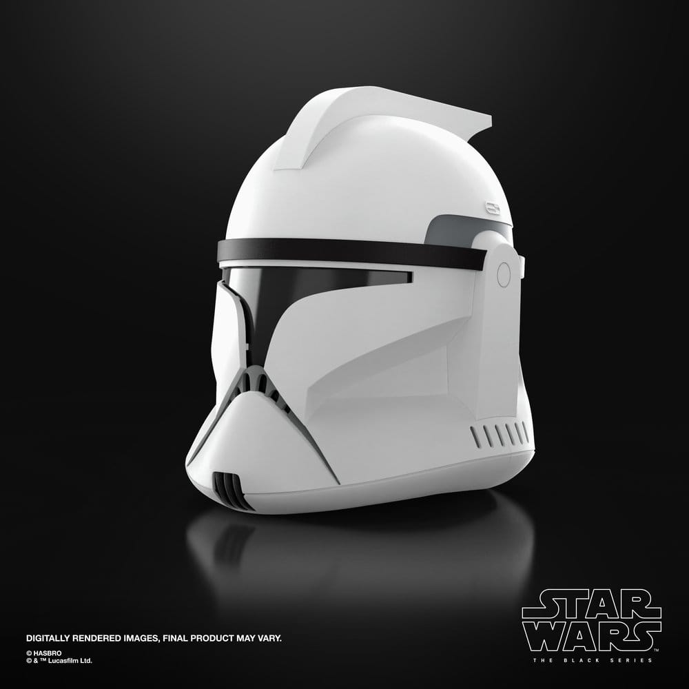 CLONE TROOPER FASE I STAR WARS BLACK SERIES CASCO ELECTRÓNICO RÉPLICA 1/1 HASBRO
