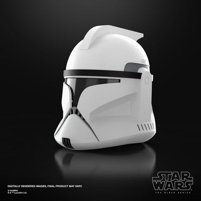 CLONE TROOPER FASE I STAR WARS BLACK SERIES CASCO ELECTRÓNICO RÉPLICA 1/1 HASBRO
