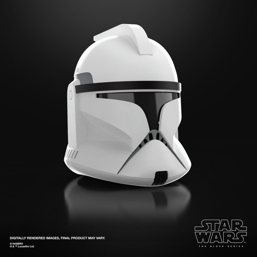 CLONE TROOPER FASE I STAR WARS BLACK SERIES CASCO ELECTRÓNICO RÉPLICA 1/1 HASBRO