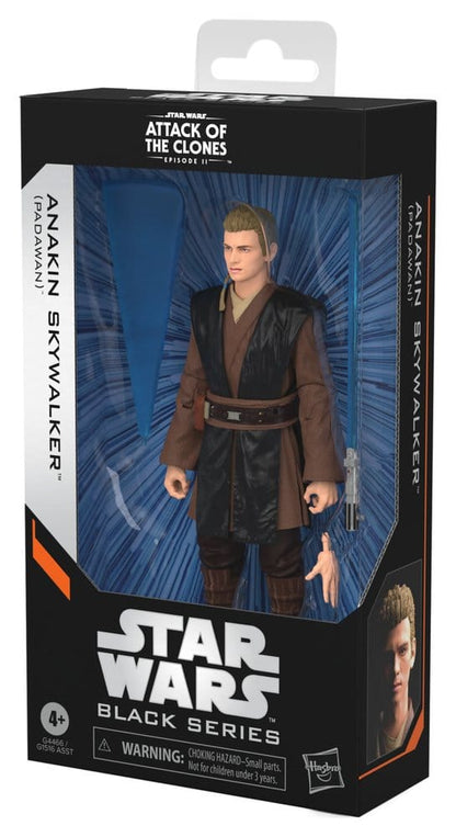 ANAKIN SKYWALKER PADAWAN STAR WARS EPISODIO II BLACK SERIES FIGURA 15 CM HASBRO
