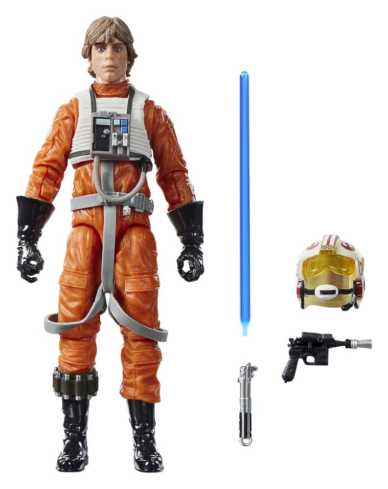 LUKE SKYWALKER X-WING PILOT STAR WARS EPISODIO IV BLACK SERIES FIGURA 15 CM HASBRO