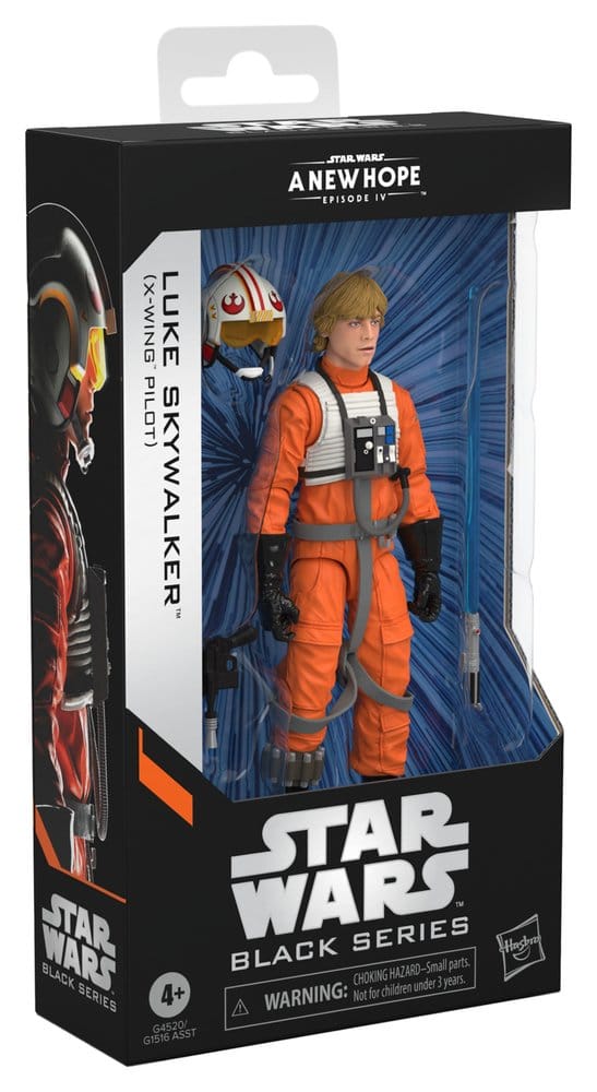 LUKE SKYWALKER X-WING PILOT STAR WARS EPISODIO IV BLACK SERIES FIGURA 15 CM HASBRO