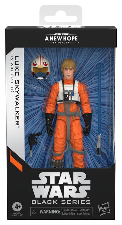 LUKE SKYWALKER X-WING PILOT STAR WARS EPISODIO IV BLACK SERIES FIGURA 15 CM HASBRO
