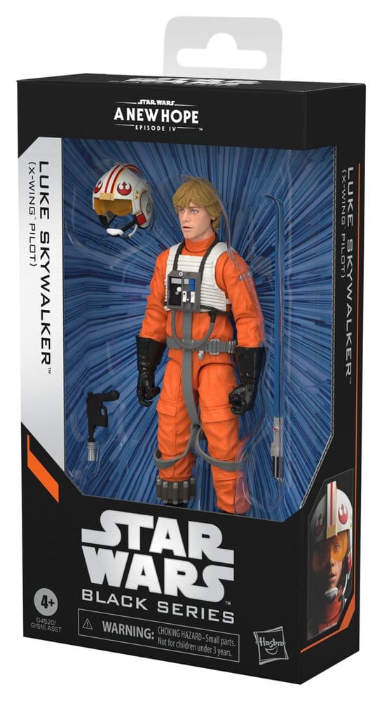 LUKE SKYWALKER X-WING PILOT STAR WARS EPISODIO IV BLACK SERIES FIGURA 15 CM HASBRO
