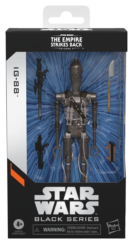 IG-88 STAR WARS EPISODIO V EL IMPERIO CONTRAATACA BLACK SERIES FIGURA 15 CM HASBRO