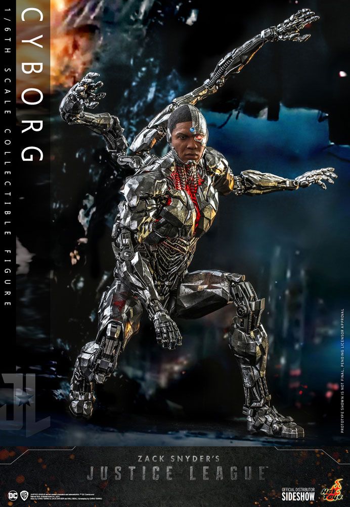 CYBORG | HOT TOYS | JUSTICE LEAGUE ZACK SNYDER | FIGURA 1/6 ESCALA | DC COMICS