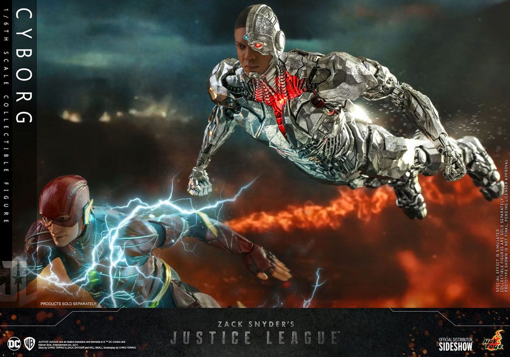 CYBORG | HOT TOYS | JUSTICE LEAGUE ZACK SNYDER | FIGURA 1/6 ESCALA | DC COMICS