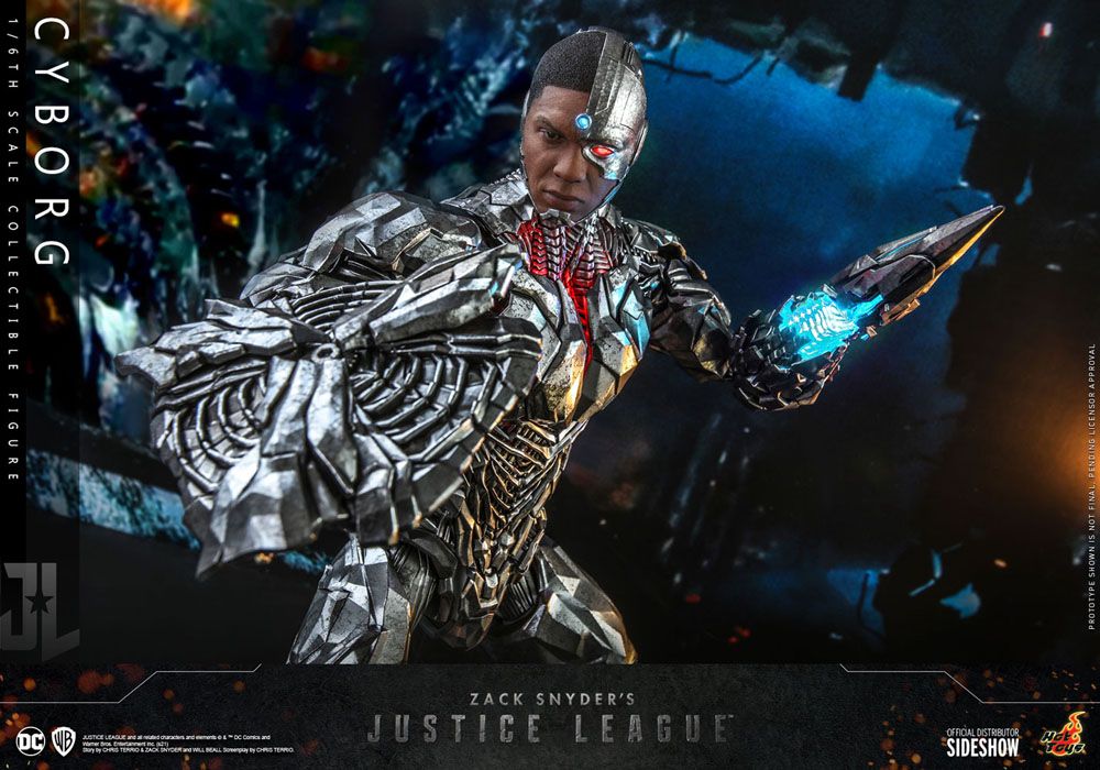 CYBORG | HOT TOYS | JUSTICE LEAGUE ZACK SNYDER | FIGURA 1/6 ESCALA | DC COMICS