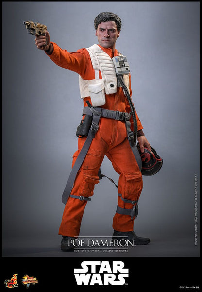 POE DAMERON – FIGURA HOT TOYS 1/6 – STAR WARS THE FORCE AWAKENS