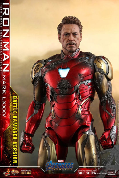 IRON MAN MARK LXXXV BATTLE DAMAGED FIGURA 1/6 AVENGERS ENDGAME 32 CM HOT TOYS SPECIAL EDITION