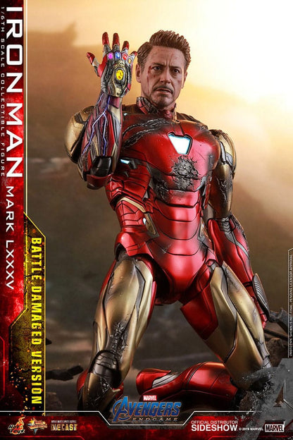 IRON MAN MARK LXXXV BATTLE DAMAGED FIGURA 1/6 AVENGERS ENDGAME 32 CM HOT TOYS SPECIAL EDITION