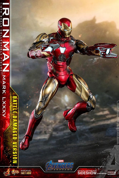 IRON MAN MARK LXXXV BATTLE DAMAGED FIGURA 1/6 AVENGERS ENDGAME 32 CM HOT TOYS SPECIAL EDITION