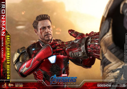 IRON MAN MARK LXXXV BATTLE DAMAGED FIGURA 1/6 AVENGERS ENDGAME 32 CM HOT TOYS SPECIAL EDITION