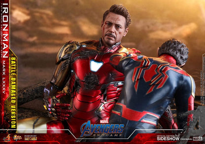 IRON MAN MARK LXXXV BATTLE DAMAGED FIGURA 1/6 AVENGERS ENDGAME 32 CM HOT TOYS SPECIAL EDITION