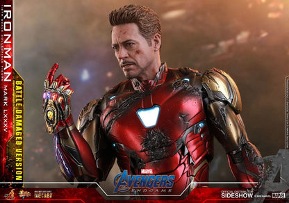 IRON MAN MARK LXXXV BATTLE DAMAGED FIGURA 1/6 AVENGERS ENDGAME 32 CM HOT TOYS SPECIAL EDITION