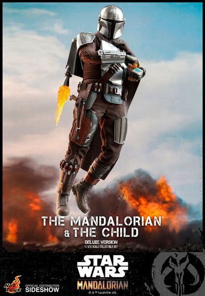 THE MANDALORIAN & THE CHILD DELUXE – STAR WARS THE MANDALORIAN PACK FIGURA 1/6 30 CM HOT TOYS