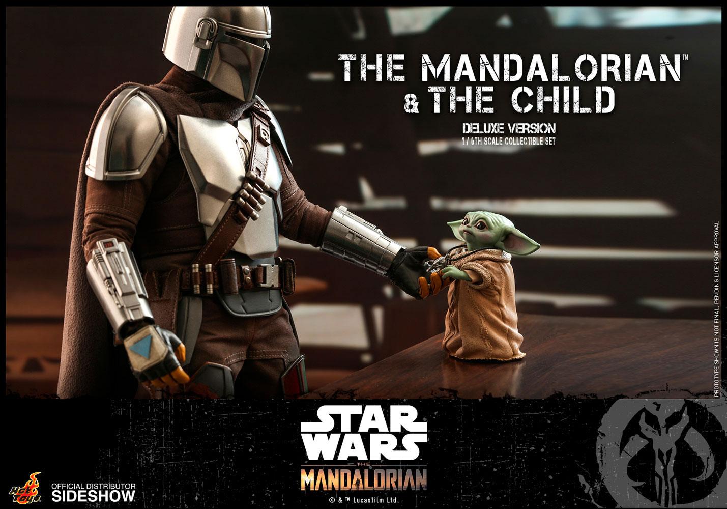 THE MANDALORIAN & THE CHILD DELUXE – STAR WARS THE MANDALORIAN PACK FIGURA 1/6 30 CM HOT TOYS