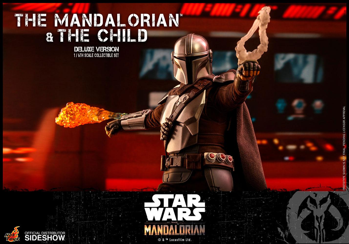 THE MANDALORIAN & THE CHILD DELUXE – STAR WARS THE MANDALORIAN PACK FIGURA 1/6 30 CM HOT TOYS