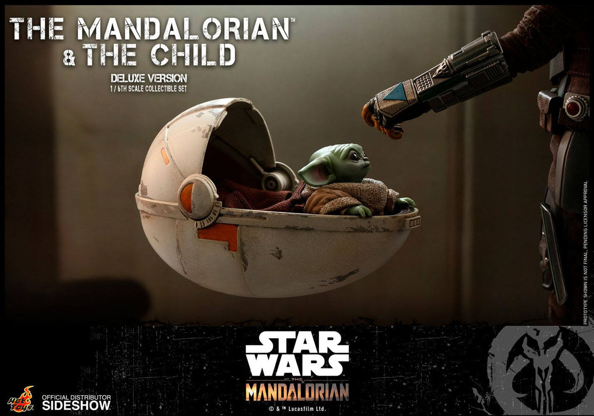 THE MANDALORIAN & THE CHILD DELUXE – STAR WARS THE MANDALORIAN PACK FIGURA 1/6 30 CM HOT TOYS