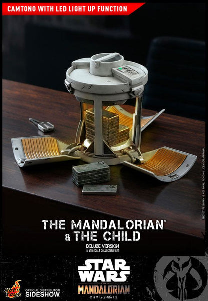 THE MANDALORIAN & THE CHILD DELUXE – STAR WARS THE MANDALORIAN PACK FIGURA 1/6 30 CM HOT TOYS