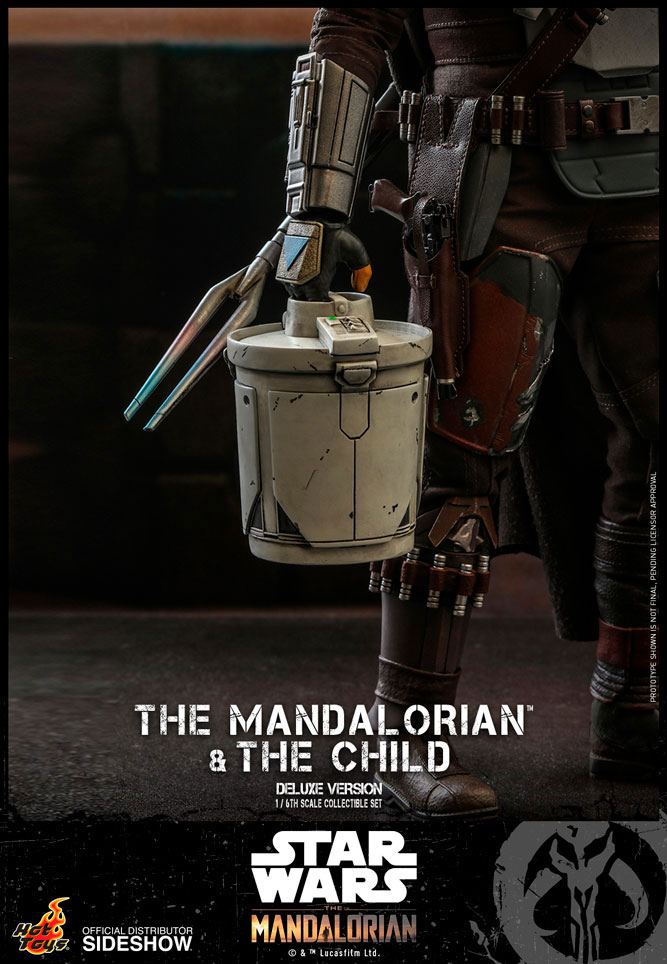 THE MANDALORIAN & THE CHILD DELUXE – STAR WARS THE MANDALORIAN PACK FIGURA 1/6 30 CM HOT TOYS
