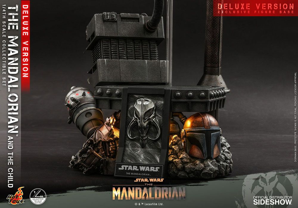 THE MANDALORIAN & THE CHILD DELUXE – STAR WARS THE MANDALORIAN 1/4 46 CM HOT TOYS