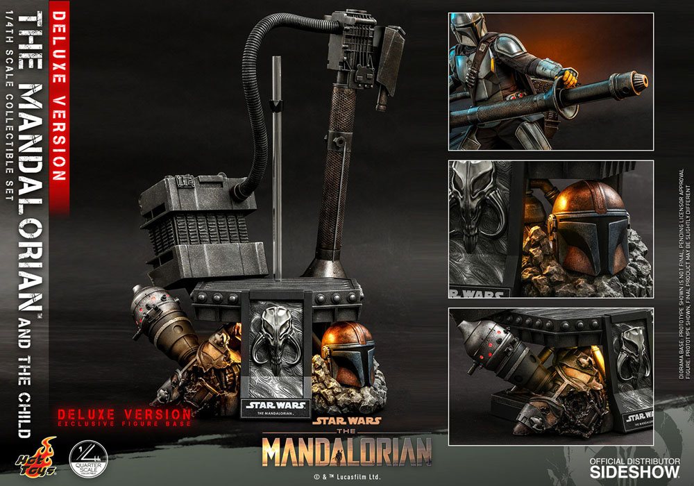 THE MANDALORIAN & THE CHILD DELUXE – STAR WARS THE MANDALORIAN 1/4 46 CM HOT TOYS