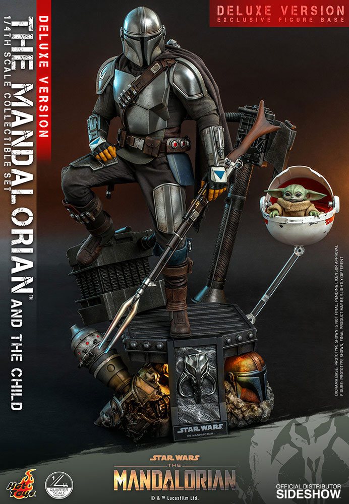 THE MANDALORIAN & THE CHILD DELUXE – STAR WARS THE MANDALORIAN 1/4 46 CM HOT TOYS