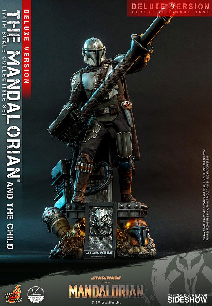 THE MANDALORIAN & THE CHILD DELUXE – STAR WARS THE MANDALORIAN 1/4 46 CM HOT TOYS