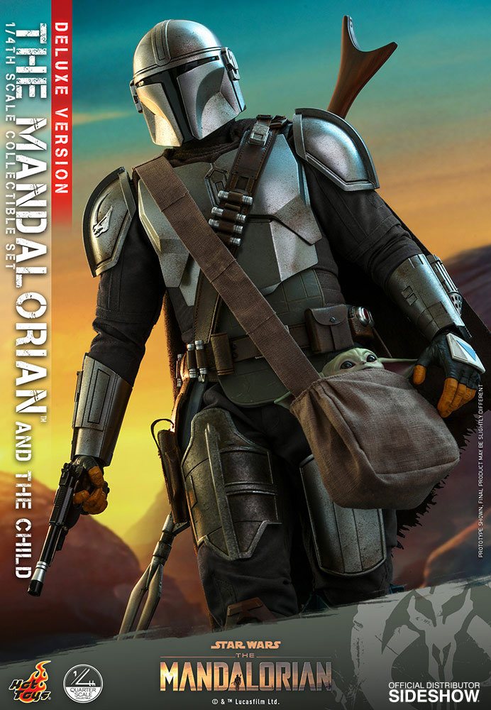 THE MANDALORIAN & THE CHILD DELUXE – STAR WARS THE MANDALORIAN 1/4 46 CM HOT TOYS