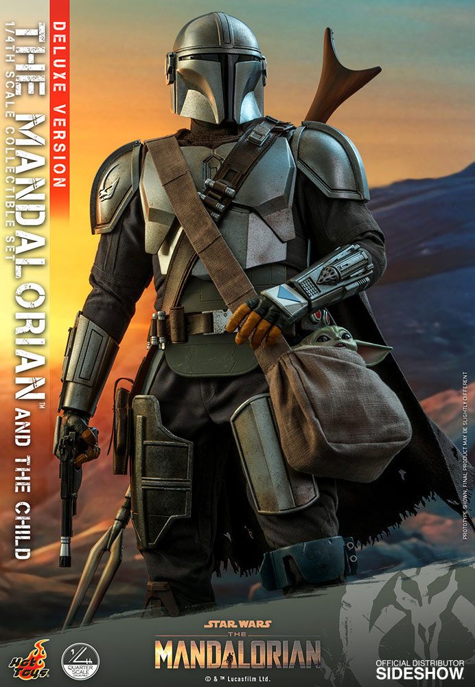 THE MANDALORIAN & THE CHILD DELUXE – STAR WARS THE MANDALORIAN 1/4 46 CM HOT TOYS